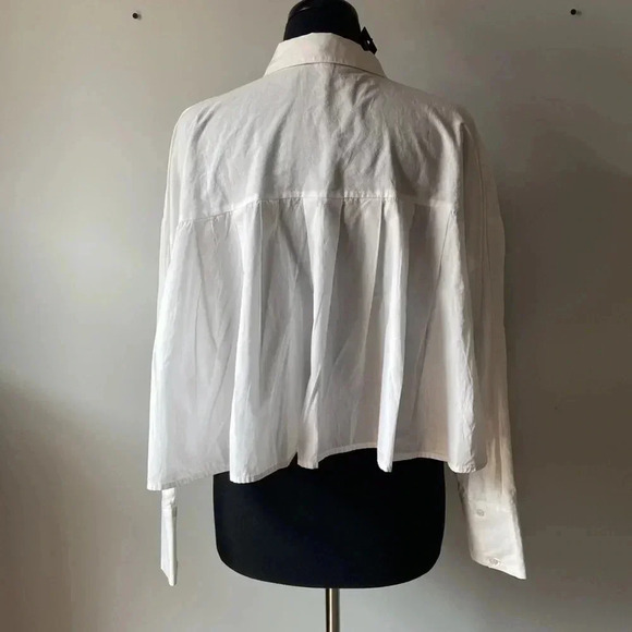 Vera Moda | Gittana LS Crop Shirt - Picture 10 of 12